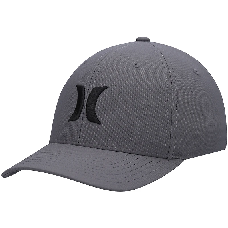 Men's Hurley Gray H2O-Dri One & Only - Flex Hat