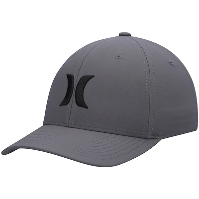 Men's Hurley Gray H2O-Dri One & Only - Flex Hat