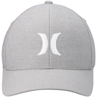 Hurley Phantom Resist H2O-Dri gris pour hommes - Casquette flexible