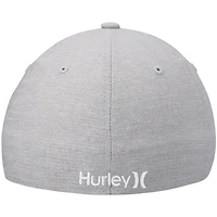 Hurley Phantom Resist H2O-Dri gris pour hommes - Casquette flexible