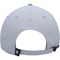 Men's Hurley Gray Phantom Ridge Zipperback Adjustable Hat