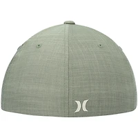 Casquette Hurley Green H20-Dri Line Up Flex pour homme