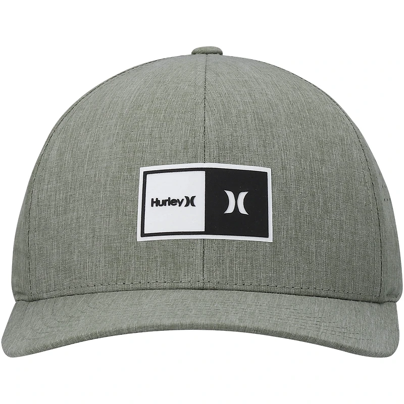 Men's Hurley Green Logo Phantom Flex Hat