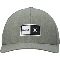 Men's Hurley Green Logo Phantom Flex Hat