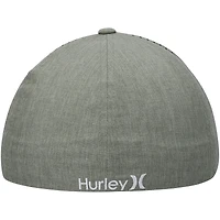 Men's Hurley Green Logo Phantom Flex Hat