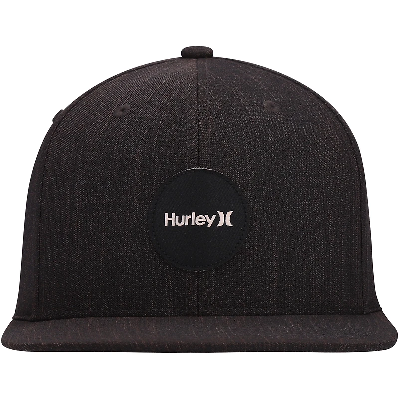 Casquette Hurley Heathered H20-Dri Point Break Snapback pour homme