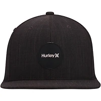 Casquette Hurley Heathered H20-Dri Point Break Snapback pour homme