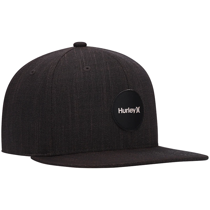 Casquette Hurley Heathered H20-Dri Point Break Snapback pour homme