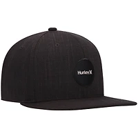 Casquette Hurley Heathered H20-Dri Point Break Snapback pour homme