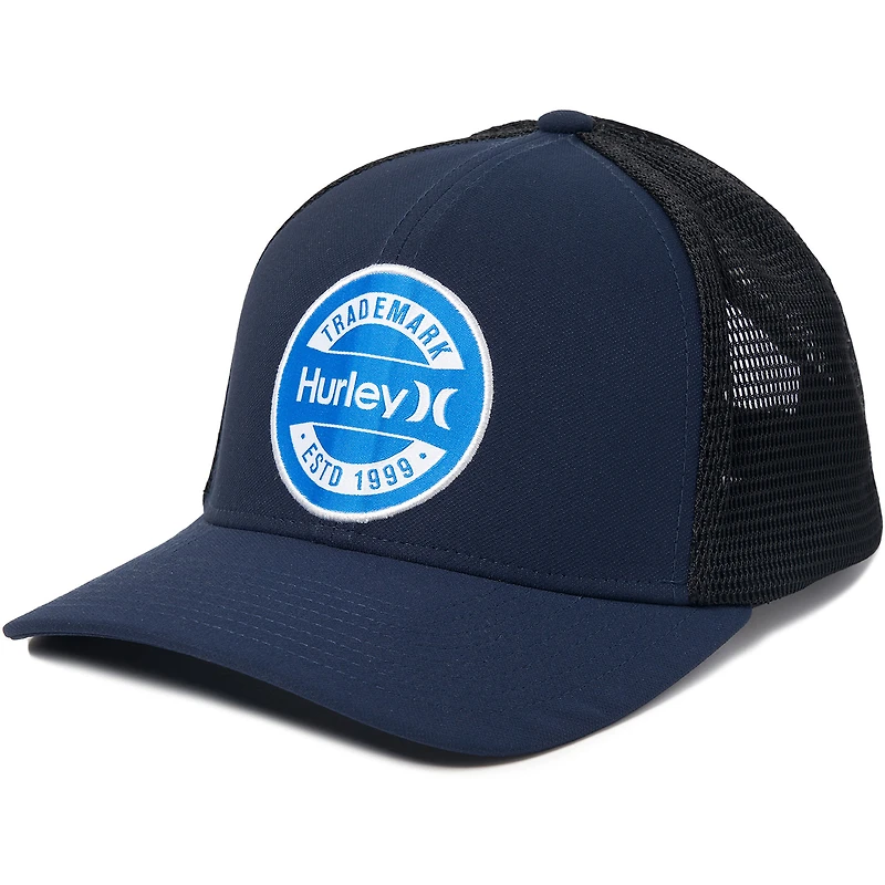 Hurley Navy/Black Charter Trucker pour homme - Casquette Snapback