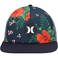 Men's Hurley  Navy/Gray Balboa Trucker Snapback Hat
