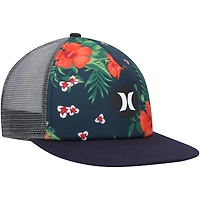 Men's Hurley  Navy/Gray Balboa Trucker Snapback Hat
