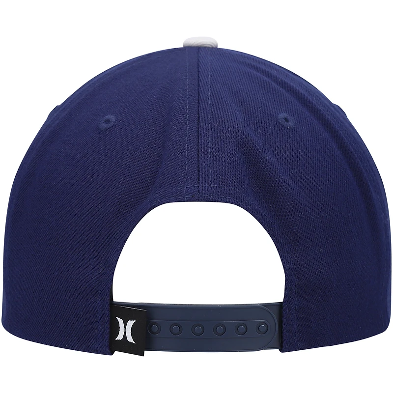 Men's Hurley Navy/Gray Tahoe Snapback Hat