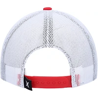 Men's Hurley Navy/Red Wild Things Trucker Snapback Hat