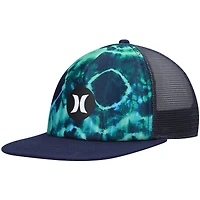Men's Hurley Navy Balboa Trucker Snapback Hat