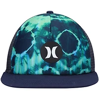 Men's Hurley Navy Balboa Trucker Snapback Hat