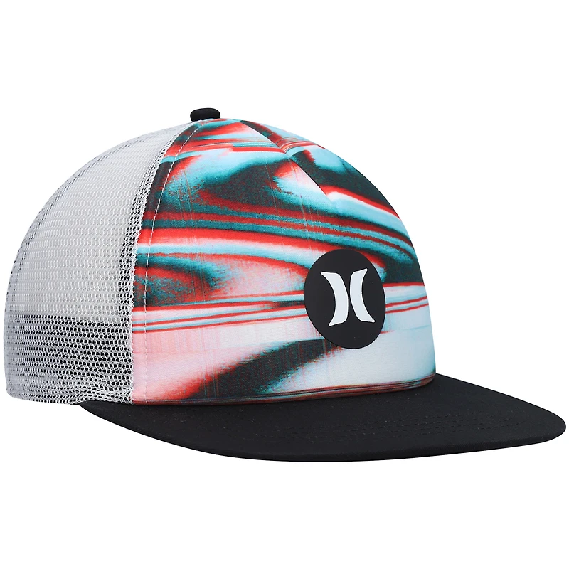 Hurley White Balboa pour hommes - Casquette Trucker Snapback