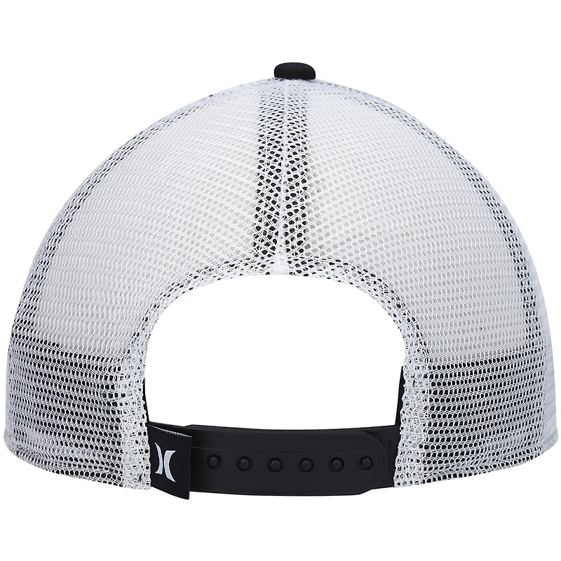 Hurley White Balboa pour hommes - Casquette Trucker Snapback