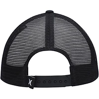 Hurley Black Icon Trucker pour femmes - Casquette Snapback