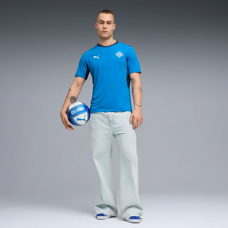 Maillot domicile réplique Puma Royal Iceland National Team 2026 pour homme