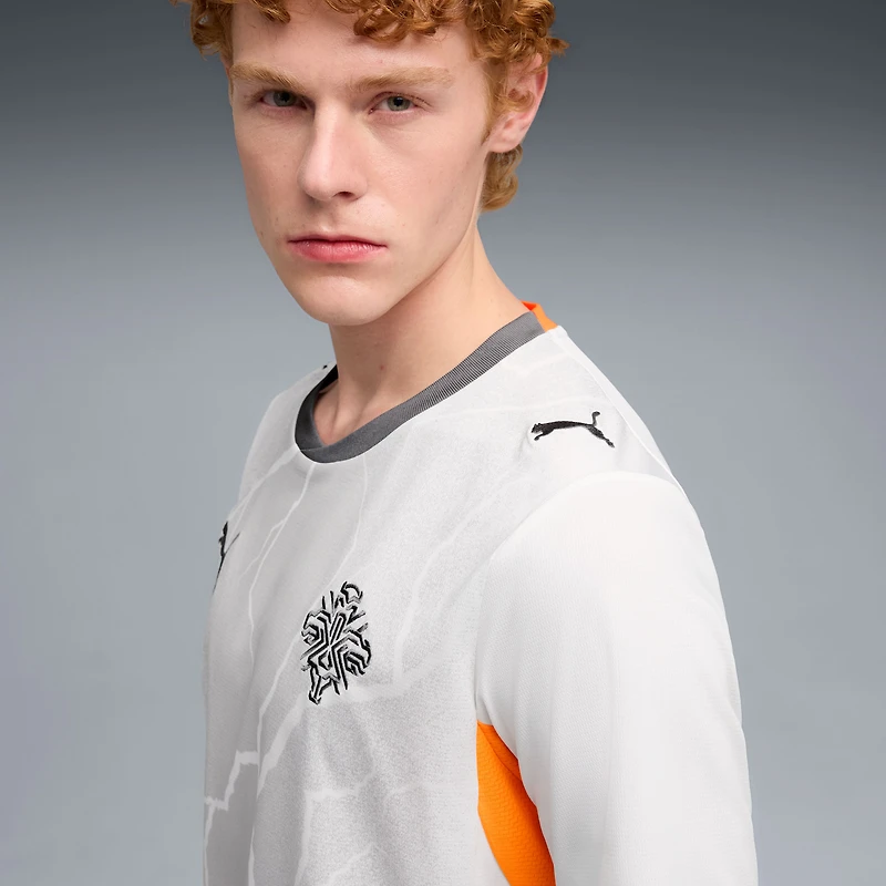 Men's Puma  White Iceland National Team 2026 Away Replica Jersey