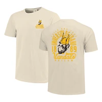 Men's Cream Idaho Vandals Comfort Colors Mascot Overlay T-Shirt