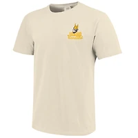 Men's Cream Idaho Vandals Comfort Colors Mascot Overlay T-Shirt