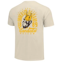 T-shirt crème pour homme avec motif mascotte des Vandales de l'Idaho