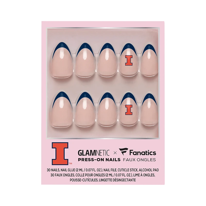 Glamnetic x Fanatics  Illinois Fighting Illini Nail Kit