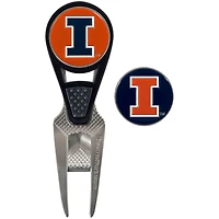 Ensemble d'outils de réparation et de marqueurs de balle Illinois Fighting Illini CVX