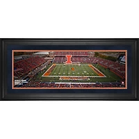 Illinois Fighting Illini Framed 10" x 30" Memorial Stadium Panoramic Photograph