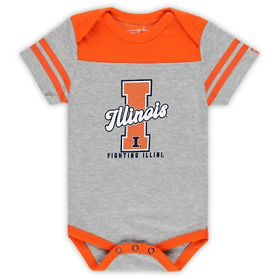 Infant Garb Orange Illinois Fighting Illini Thomas Bodysuit