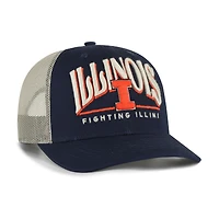 Men's '47 Navy Illinois Fighting Illini Arid Adjustable Trucker Hat