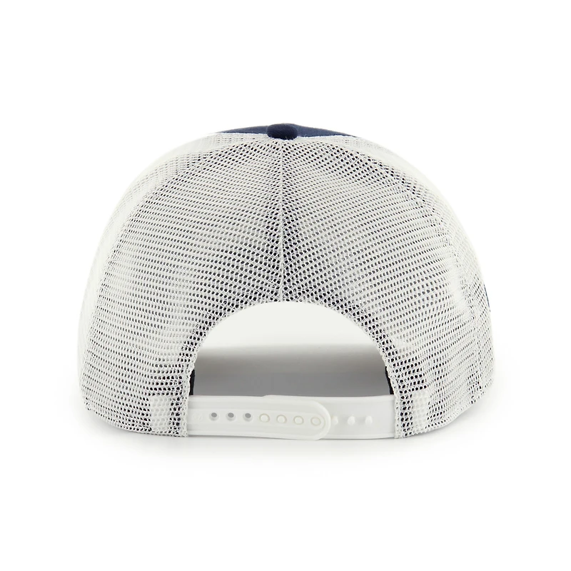 Casquette ajustable « 47 Navy Illinois Fighting Illini Contemporary Basics Foundation Trucker Hitch » pour homme