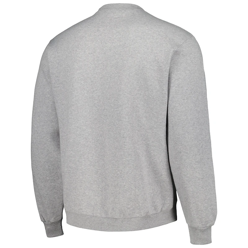 Sweat à capuche Champion Heather Grey Illinois Fighting Illini High Motor pour hommes