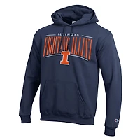 Men's Champion  Navy Illinois Fighting Illini Team Pride Powerblend Hoodie