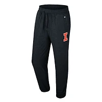 Pantalon de jogging noir Colosseum Illinois Fighting Illini Revolution pour homme