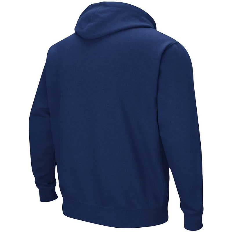 Sweat à capuche Colosseum Navy Illinois Fighting Illini Big & Tall Arch Logo 2.0 pour homme