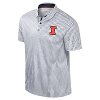 Polo Marty Rival bleu marine Colosseum pour homme des Illinois Fighting Illini de taille grande et