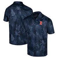 Polo Colosseum Navy Illinois Fighting Illini Big & Tall Palms pour hommes