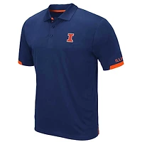 Polo Colosseum Navy Illinois Fighting Illini Big & Tall Santry pour hommes