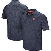 Polo Colosseum Navy Illinois Fighting Illini Down Swing pour homme