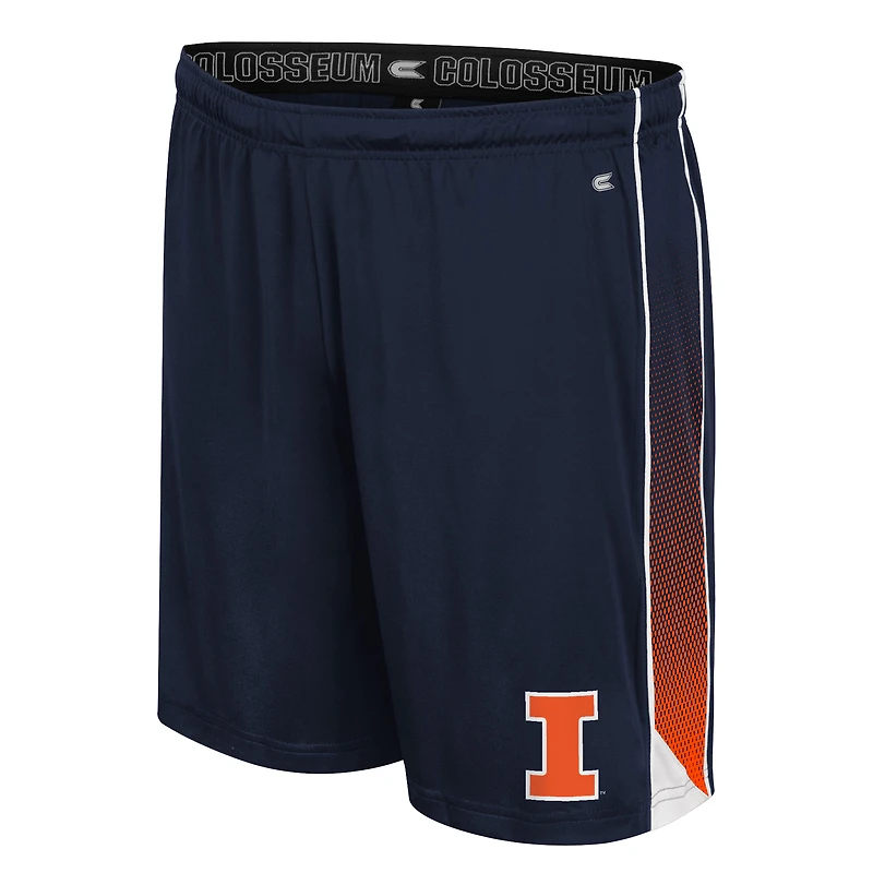 Men's Colosseum Navy Illinois Fighting Illini Online Shorts