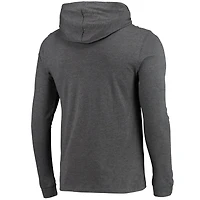 Ensemble pyjama à capuche et jogging manches longues pour homme Concepts Sport bleu marine/anthracite chiné des Fighting Illini Meter Illinois