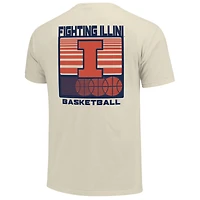 Couleurs confortables crème pour hommes Illinois Fighting Illini Basketball Staredown
