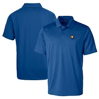 Polo extensible texturé pour homme Cutter & Buck Royal Illinois Fighting Illini avec logo de l'équipe Big Tall Prospect