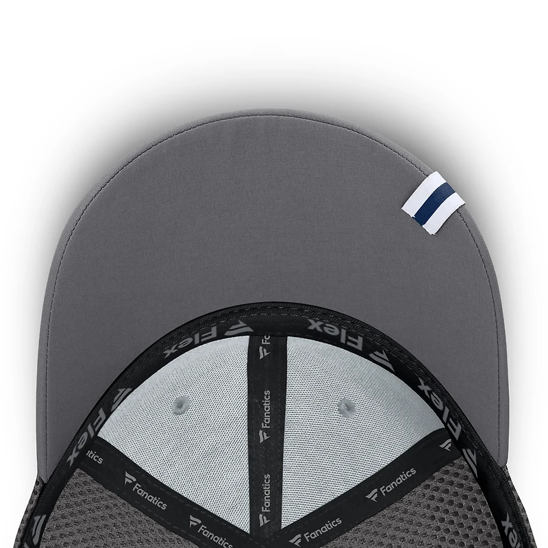 Men's Fanatics Gray Illinois Fighting Illini Clincher Flex Hat