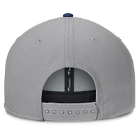 Men's Fanatics Gray Illinois Fighting Illini Duo Snapback Hat
