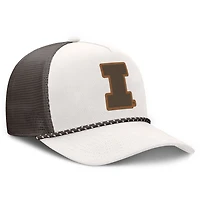 Casquette ajustable Fanatics Natural Illinois Fighting Illini Bronco Trucker pour homme