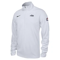 Men's Nike Gray Illinois Fighting Illini Chicago to Champaign Training Quarter-Zip Jacket